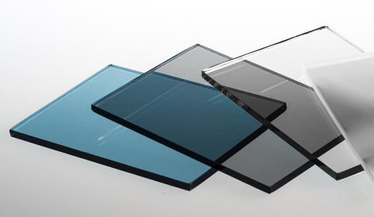 British Standard certified toughened safety glass - sample